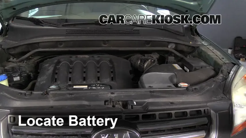 2007 Kia Sportage LX 2.7L V6 Battery Jumpstart